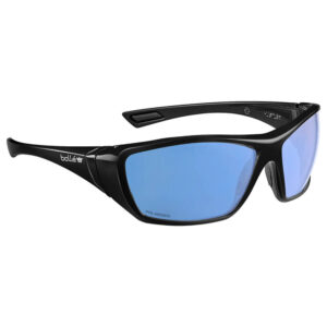 Bolle HUSTLER HUSTLN50E Polarized Cobalt Flash Lens Safety Glasses