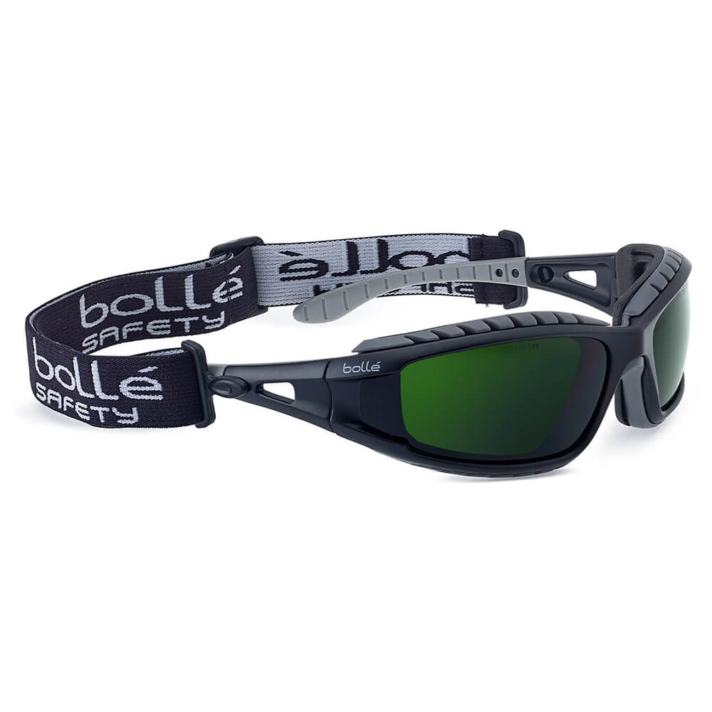 Bolle TRACKER TRACWPCC5 Green Lens Shade 5 Hybrid Welding Safety Glasses Bolle TRACKER TRACWPCC5 Green Lens Shade 5 Hybrid Welding Safety Glasses