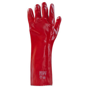 CLICK 2000 PVCR16 Red PVC Gauntlets