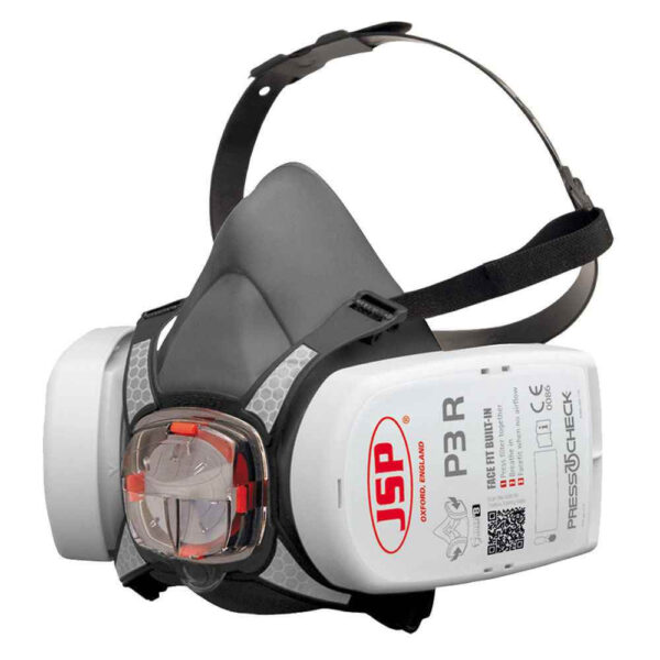 JSP Force 8 Reusable Half Mask Respirator and P3 Dust Filters Kit