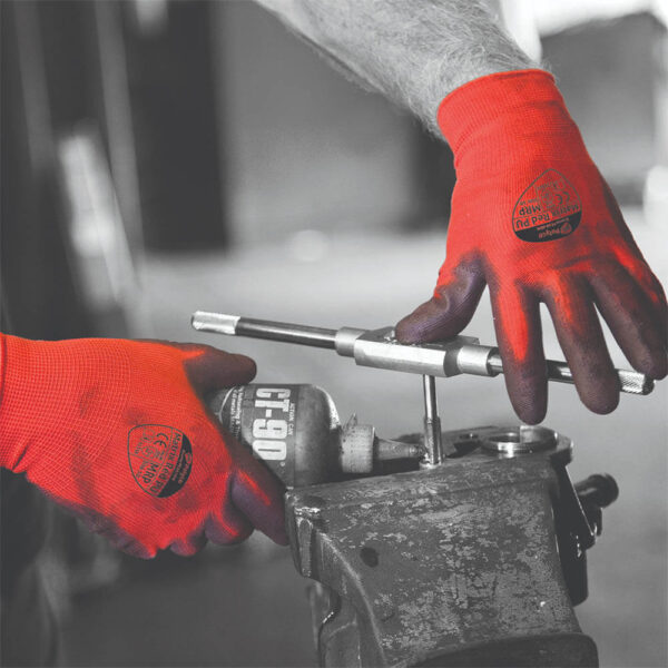 Polyco Matrix Red PU Polyurethane Gloves