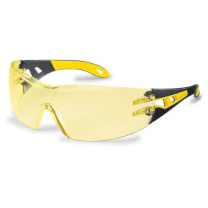 Uvex 9192-385 Pheos Amber Lens Safety Glasses
