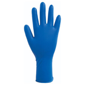 Polyco GL300 Finite Blue HD Long Cuff Nitrile Gloves
