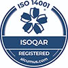 ISOQAR Registered Company - ISO 14001