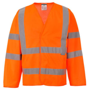 Portwest C473 High Visibility Orange Two Band & Brace Jacket