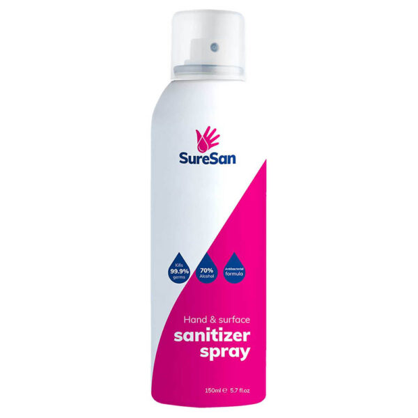 SureSan OJH-13564 Hand & Surface Sanitiser Spray 150ml