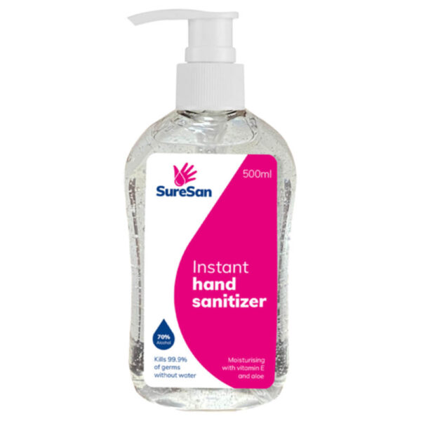 SureSan OJH-13620 Hand Sanitiser Gel - 500ml