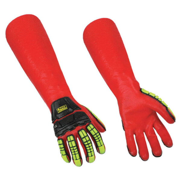 Ansell Ringers R075 R-Chem Impact Resistant Chemical Gauntlets