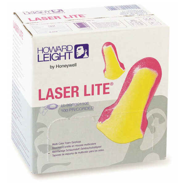 Honeywell 3301106 Howard Leight Laser Lite Corded Earplugs