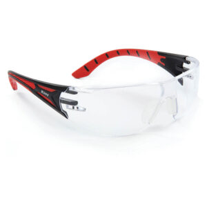 Riley Stream Red Safety Glasses