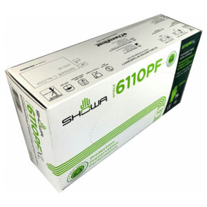 Showa 6110PF Biodegradable Powder-Free Nitrile Gloves