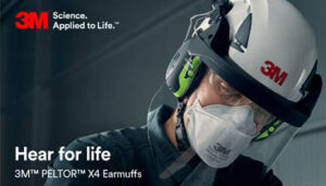 3M Hear For Life - Peltor X4 Earmuffs