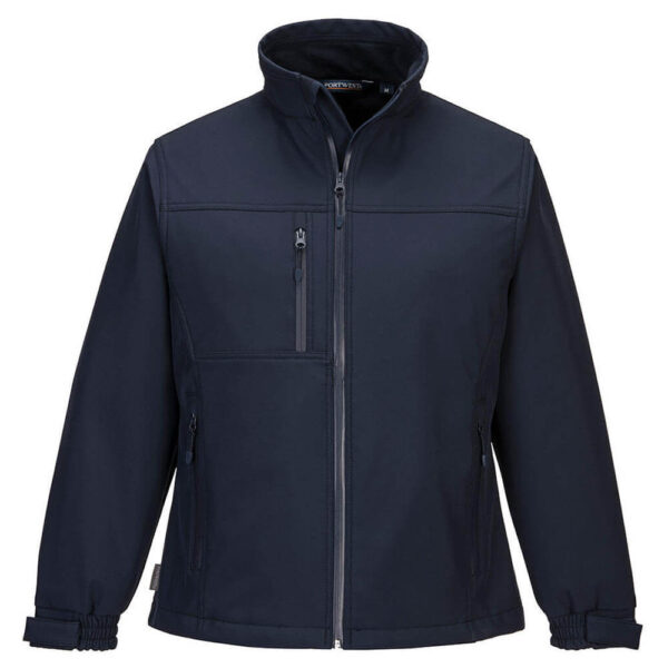 Portwest TK41 Charlotte Womens Navy Blue Softshell Jacket