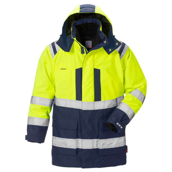 Fristads 119628-171 Airtech Class 3 High Visibility 3-In-1 Winter Parka