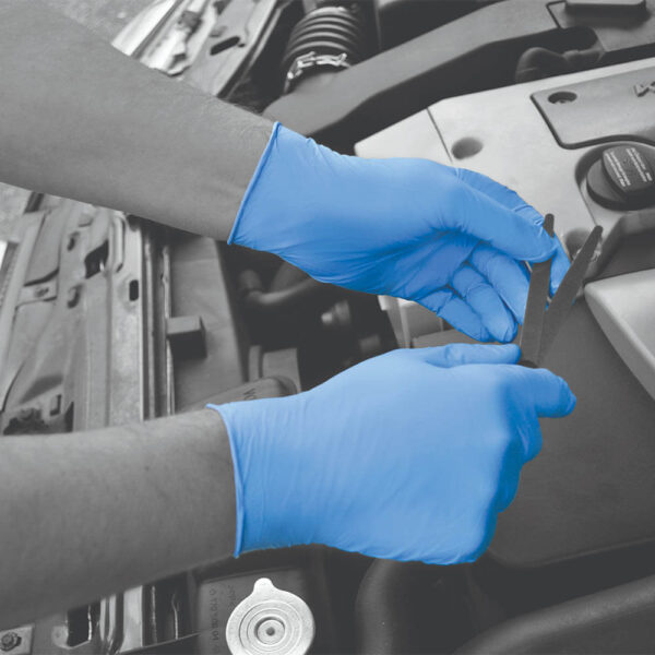 Polyco Bodyguards GL890 Blue Nitrile Powder Free Gloves