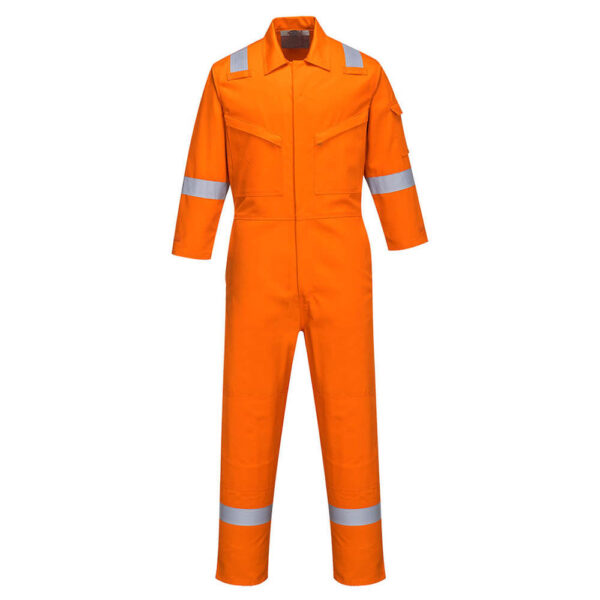 Portwest FR51 Bizflame Plus Ladies FR Orange Work Coverall