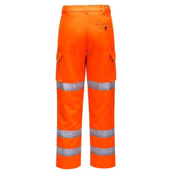 Portwest LW71 Orange High Visibility Ladies Trousers - Back