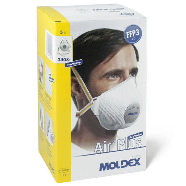 Moldex 3408 Air Plus ProValve FFP3 Respirator