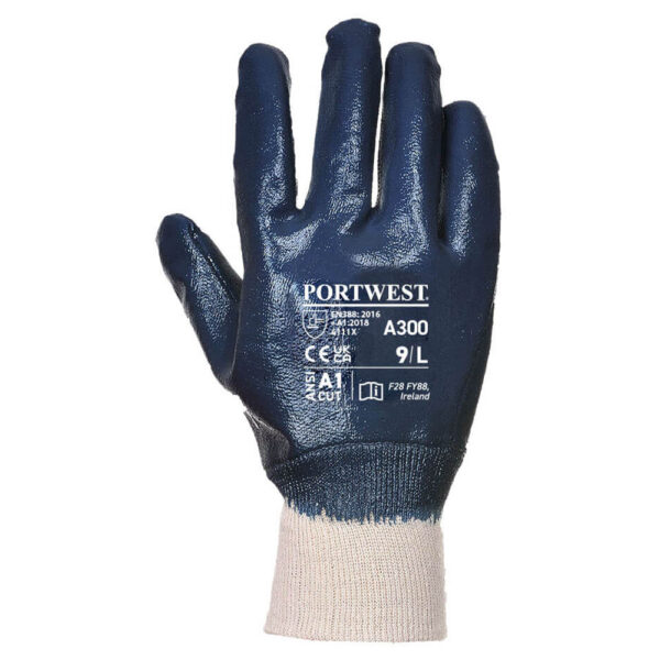 Portwest A300 Nitrile Knitwrist Gloves