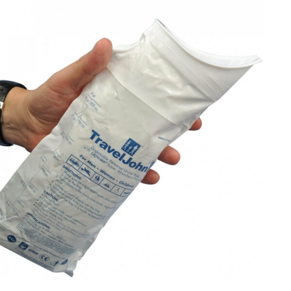 TravelJohn Disposable Urinal Bags - Pack of 3