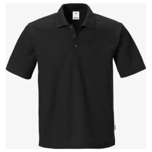 Fristads 7392 PM Black Heavy Polo Shirt