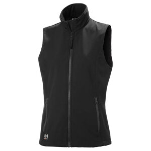 Helly Hansen 74242-990 Manchester 2.0 Womens Black Softshell Vest