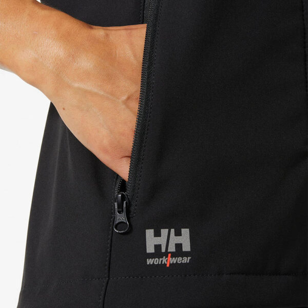 Helly Hansen 74242-990 Manchester 2.0 Womens Black Softshell Vest