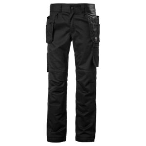 Helly Hansen 77521-990 Manchester Mens Black Construction Pants