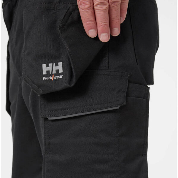 Helly Hansen 77521-990 Manchester Mens Black Construction Pants