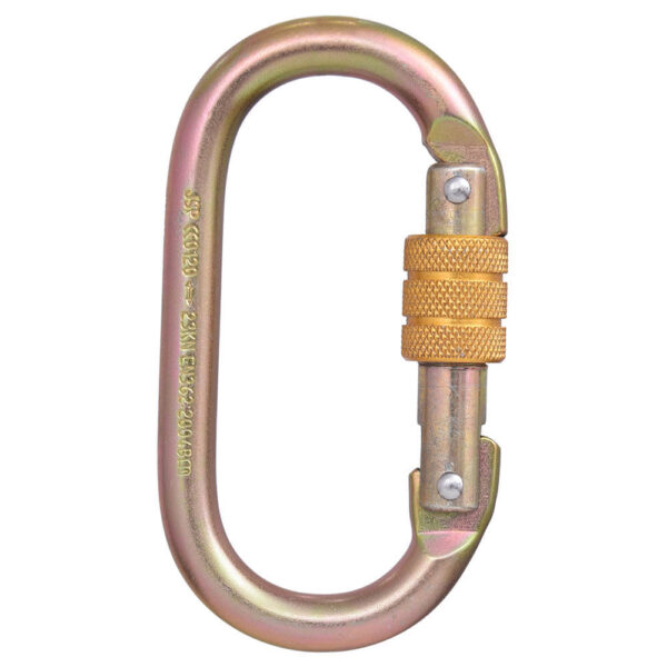 JSP FAR0902 Steel Screw Gate Karabiner