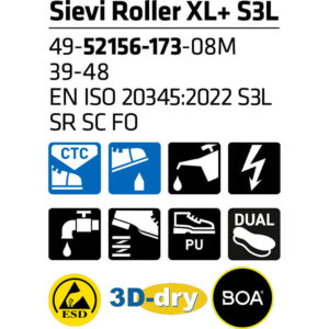 Sievi Roller XL+ S3L Safety Shoes