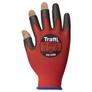 Traffi TG1220 X-Dura 3-Digit PU Safety Gloves