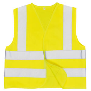 Portwest JN14 Yellow High Visibility Junior Band & Brace Vest