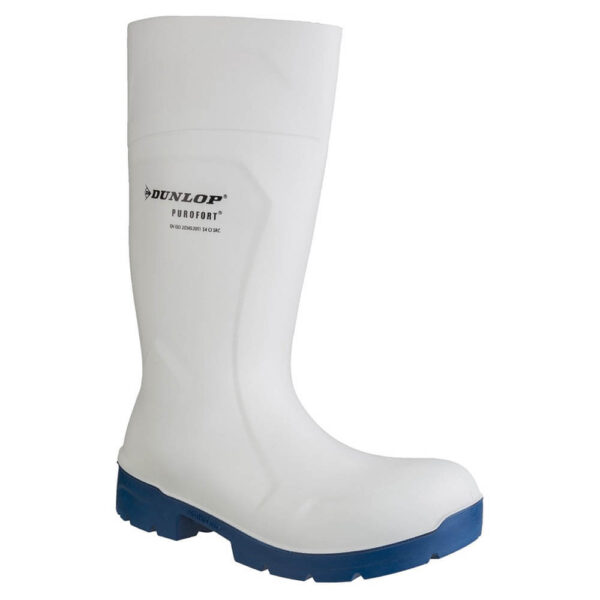 Dunlop CA61131 Purofort FoodPro Multigrip White Safety Wellingtons