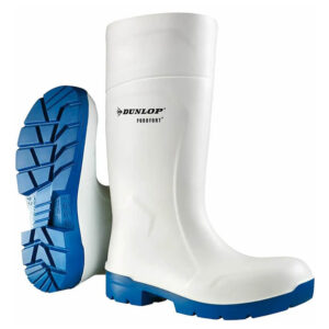 Dunlop CA61131 Purofort FoodPro Multigrip White Safety Wellington Boots