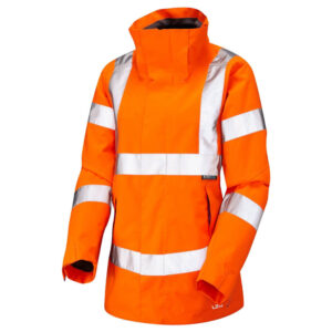 Leo Workwear JL04 -O Rosemoor Class 3 Orange Breathable Womens Jacket