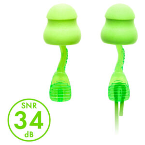 Moldex 6441 Twisters Cord Foam Earplugs