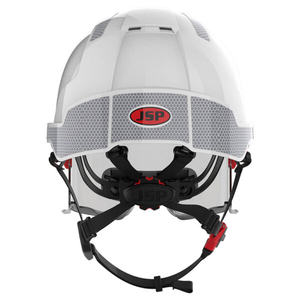 JSP AMF270-405-F00 EVO VISTAlens Dualswitch Vented Safety Helmet