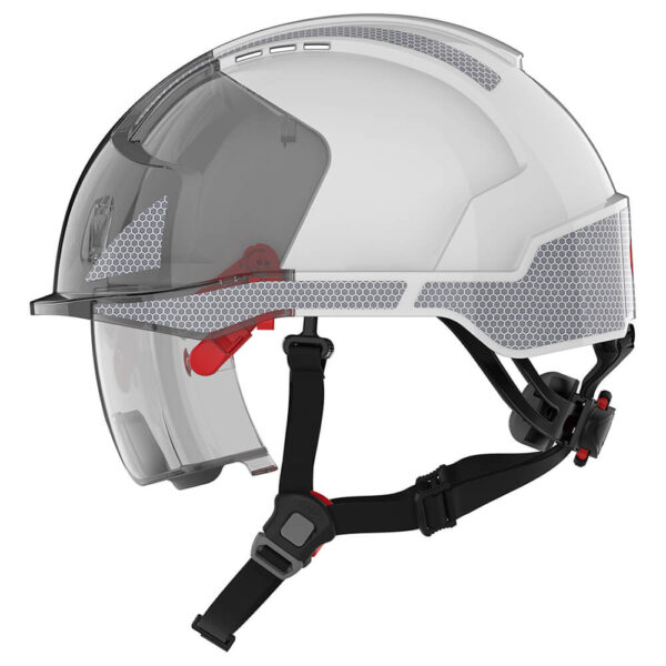 JSP AMF270-405-F00 EVO VISTAlens Dualswitch Vented Safety Helmet