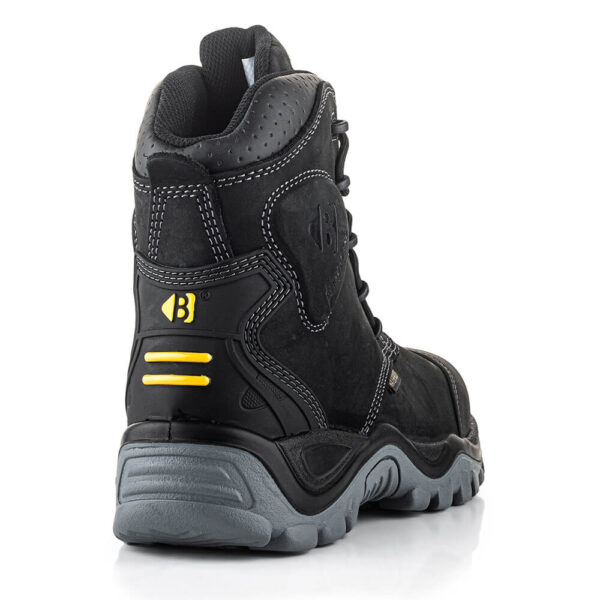 Buckbootz BSH012BK Buckshot Black Safety Boots