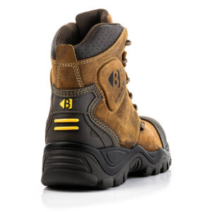 Buckbootz BSH012BR Buckshot Brown Safety Boots