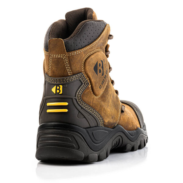 Buckbootz BSH012BR Buckshot Brown Safety Boots