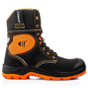 Buckbootz BVIZ6BKOR Buckzviz High Leg Safety Boots