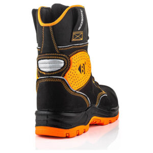 Buckbootz BVIZ6BKOR Buckzviz High Leg Safety Boots