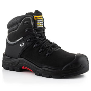 Buckbootz NKZ102BLK Nubuckz Black Dealer Boots