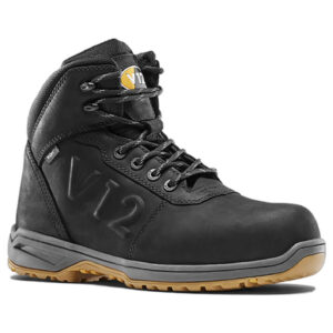 V12 Lynx V2140 Waterproof S3 SRC HRO WR Black Safety Boots