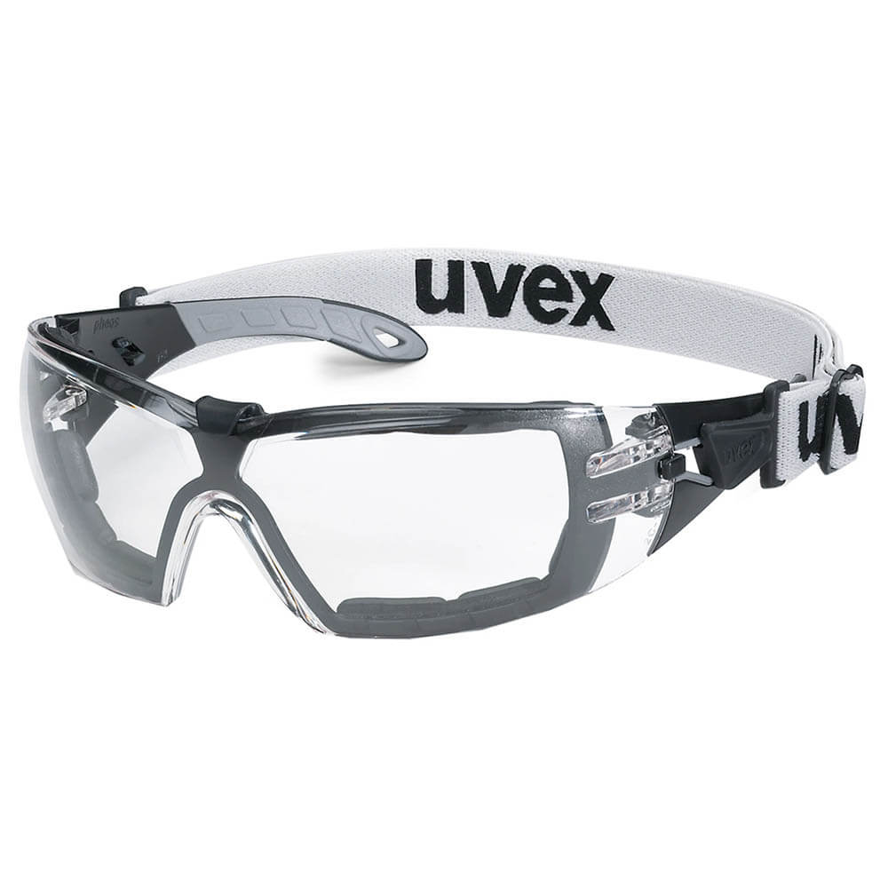Uvex 9192-680 Pheos S Guard Narrow Safety Glasses