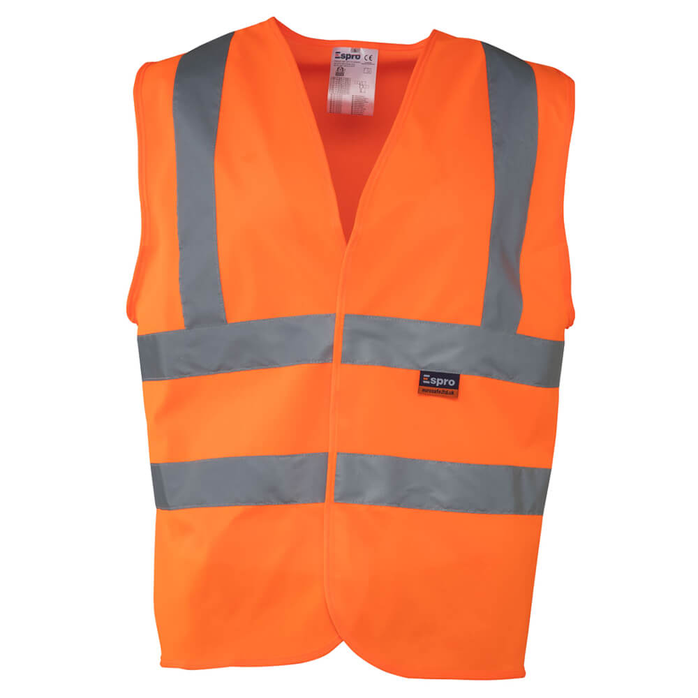 Espro ES71110OR Orange High Visibility Waistcoat