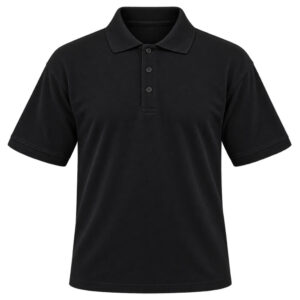 Espro ES73204BK Black Premium Polo Shirt