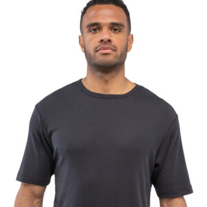 Espro ES73801BK Black Thermal Short Sleeved Top